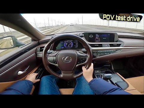2021 Lexus ES 250 POV test drive (City drive)