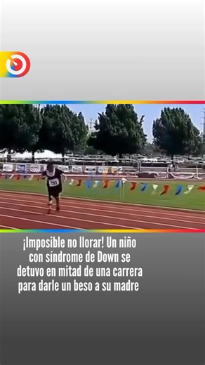 ¡Imposible no llorar! Un niño con síndrome de Down se detuvo en mitad de una carrera para darle un beso a su madre durante los Juegos Olímpicos Especiales de Estados Unidos 2026. | NC Noticias