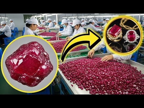 Ruby Mining and Processing | How Natural Rubies are Extracted and Cut