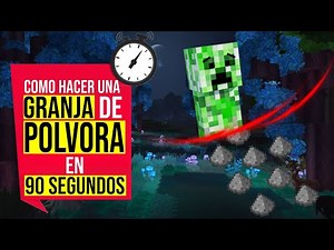 How to make a gunpowder farm in 90 seconds!!!