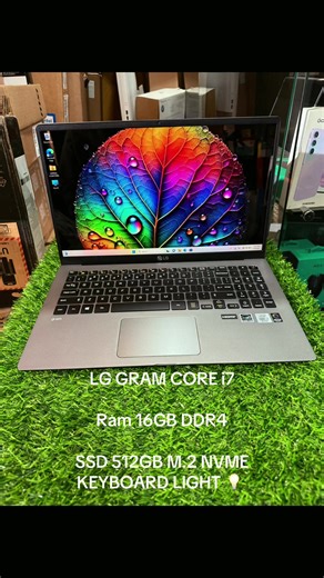 Powerful LG gram ( 10TH gen ) Touchscreen 1) processor intel core i7 with (12 cpus) 2) ssd 512GB M.2 NVME 3) ram 16gb ddr 4 4) fingerprint 5) keyboard light 💡 6) alexa in bluit 7) face ID 🆔 8) ultra-lightweight p) processor speed: boost up to 4.0GHz 9) intel iris xe graphics 10) screen size : 14 inches uk pre owned almost new 99% clean we're located at hearts lane e&j plaza kokomlemle On Google map EXPRESS COMPUTERS LIMITED