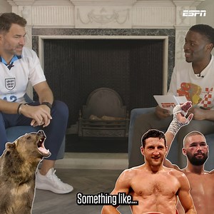 Eddie Hearn picks two boxers to help him fight a bear 🐻🥊 | ESPN UK