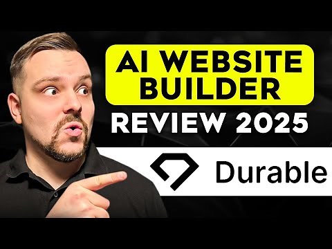 Durable AI Website Builder Review - 2025 | This AI Website Builder Grows Your Traffic