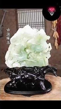 300-Year-Old Jade Crafting Technique 💎✨ | Ancient Stone Polishing Art Revealed 🏺🔆#craft #craftstory