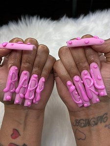 29K views · 130 reactions | Embossed bubble letter graffiti Up coming nail classes 2 Days Nail Workshop Detroit, MI March 24 & 25 San Diego April 13 & 14 Dallas, Texas May 11 & 12 DM FOR MORE INFO ❗️❗️❗️️ CODE: Vy10 to get 10% off shopping at @ndsbeautypro #nails #embossed #3dart #3dnailsdesign #graffitiart #nailtutorials | nailprofessorv | Facebook