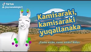 📌ESPACIO 👇 #TikTokEnAymara Canciones para niños en aymara KAMISARAKI KAMISARAKI 🎶🎵🎶 🎥: #AymaraDelSiglo21 ------- 🇧🇴 🇦🇷🇨🇦🇨🇱🇧🇷 PARÁ APRENDER AYMARA, ÚNETE A NUESTRO GRUPO DE FACEBOOK. 👇 https://www.facebook.com/groups/1701520116833242/ | Aymara del siglo 21