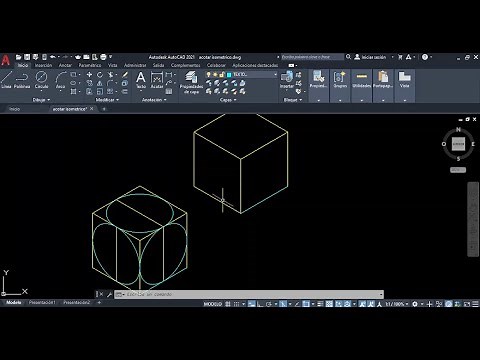 Como dibujar Isocirculo en Isométrico en AutocaD
