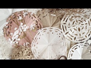 diy paper doilies • handmade tutorial [papercraft]
