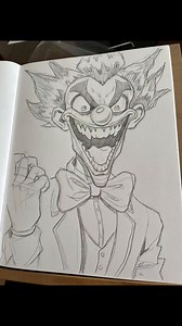 Creating a Traditional Clown Drawing