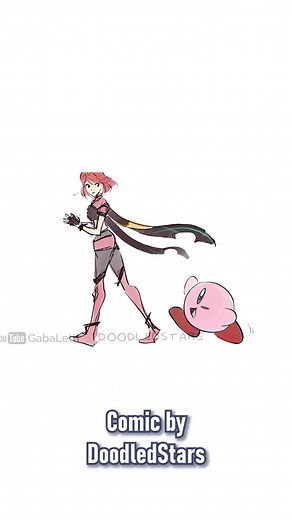 Pyra meets Kirby #smashbros