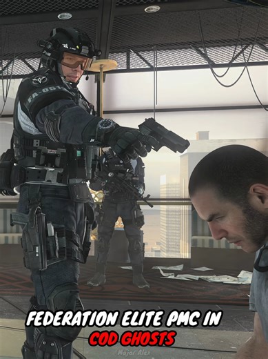 "There's Always Room For One More" - Federation Elite PMC in CODM vs COD Ghosts ☠️⚠️ #shorts #codm