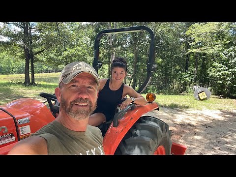Brand New Kubota Tractor With The Lane Shark From ‪@alabamatractor‬