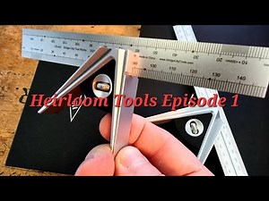 Heirloom Tools 1. Bridge City Combination Square Cs-12v2 Cs-6v2.