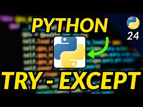 TRY and EXCEPT - CORSO DI PROGRAMMAZIONE PYTHON DA 0 - LEZIONE 24
