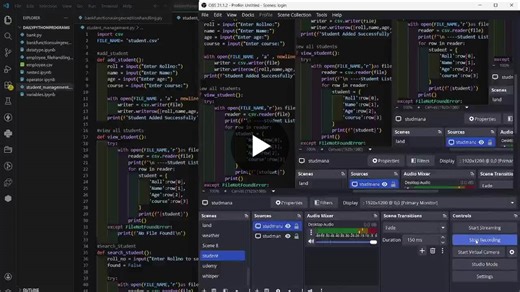 #python #filehandling #fresher #opentowork #softwaredevelopment #problemsolving #coding #techcareers | Dharshini sivamoorthy