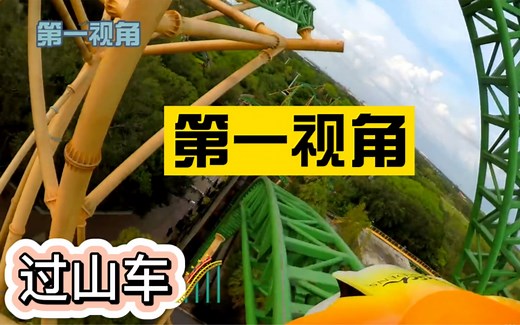 【过山车】第一视角带你体验全球各地高速过山车