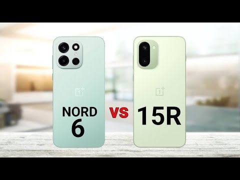 OnePlus Nord 6 vs OnePlus 15R