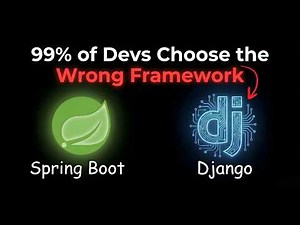 Django vs Spring Boot: 99% of Devs Choose the Wrong Framework