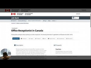 How to use the Job Bank's job profiles tool
