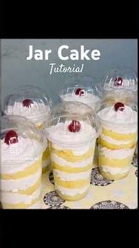 Easy Jar Cake Tutorial 🎂| Perfect for Beginners #bakingathome #tutorial #jarcakerecipe