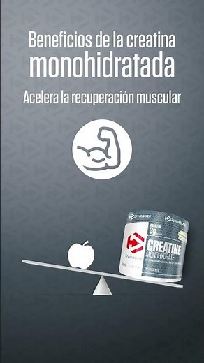 Descubre sus beneficios reales | Dymatize Creatina Monohidratada