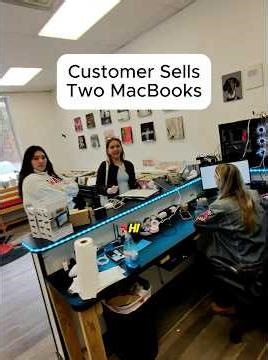 CUSTOMER SELLS TWO MACBOOKS!!!! #brokenfix #smartphone #problemfix #cellphone #gaming #mobilephone