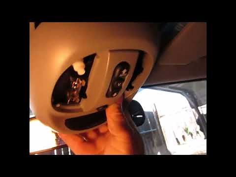 How PT Cruiser Roof Dome Lights and Switch