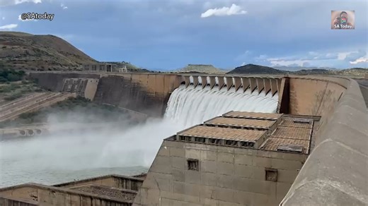 Gariep Dam Overflowing | SA Today | SA Today