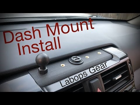 LabOps Gear 4Runner No Drill Dash Mount kit