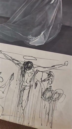 salvador Dalí original hand signed drawing original AS authentication www.autografospain.com