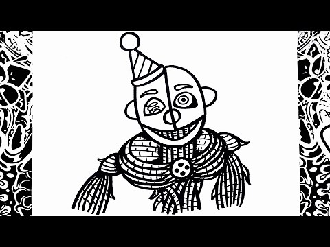 como dibujar a ennard | how to draw ennard fnaf sister location