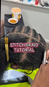 Stitch braid tutorial #stitchbraid #stitchbraids #stitchbraidtutorial #fblifestyle #howtobraid | Danielle E. Brown
