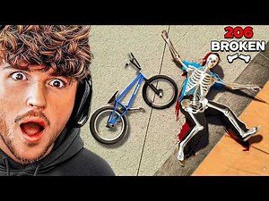 Breaking ALL 206 BONES as a Professional BMX Rider!