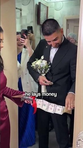 Greek Bride Sword Money Tradition 🇬🇷💰