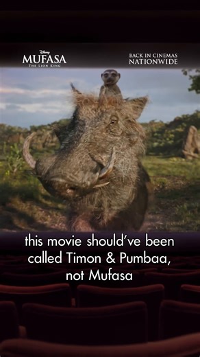 54K views · 347 reactions | Timon and Pumbaa, the kings of comedy.  Catch them in Disney’s #MufasaPH: The Lion King, back in cinemas nationwide. Book your tickets: https://disney.asia/8ftJdH. | Walt Disney Studios | Facebook