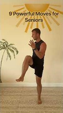 9 powerful moves for seniors #seniorfitness #mobility #balance