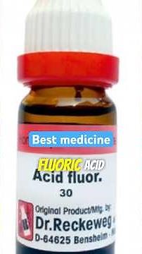 Best Medicine: Acid Fluoricum | Baldness, Bone Issues, Pleural Effusion, Varicose, Arthritis ,Teeth