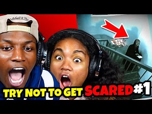 TRY NOT TO GET SCARED CHALLENGE !