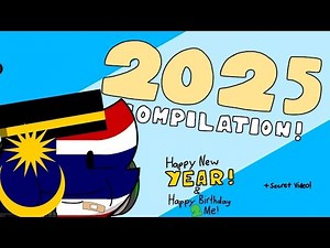 My Complete Countryballs Animations Compilation! // BEST OF 2025!!