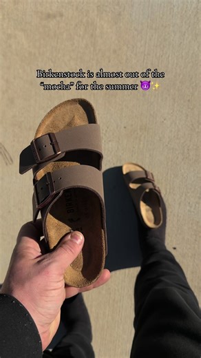 Birkenstock Two Strap Mocha Sandals - Summer Essential