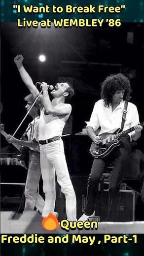 Queen — I Want To Break Free | Live Wembley 1986 (Freddie Mercury)