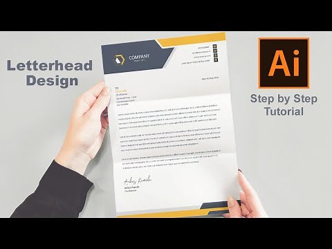 How to Design a Letterhead in Adobe Illustrator