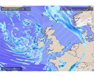 Very showery period of weather to come this week as low pressure remains close by. I've added a new area on the 4 day forecast which zooms out further as shown by the animation below. Find it here for your own viewing https://www.chorleyweather.com/4-day-weather-forecast/ | CW Weather