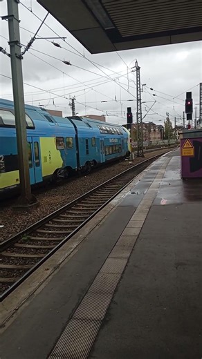 WestfalenBahn Stadler Kiss in Hannover Train - Zug #shorts