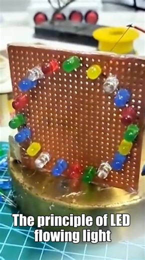 The principle of LED flowing light Get ic chips from www.utsource.net https://utsource.us | Utsource