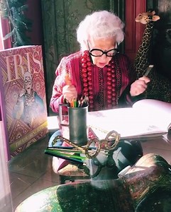 IRIS The Coloring Book is here: http://bit.ly/IrisTCB!!! The world could surely use more color and now you can add some right from your homes! All proceeds will help to offset costs for my #UTinNYC students from UT Fashion. This program is such a big piece of my heart, so order your book, grab some pencils, and dive into the beautiful world of color: http://bit.ly/IrisTCB! 🎨👩‍🎨👨‍🎨🖍 The University Co-op The University of Texas at Austin | Iris Apfel