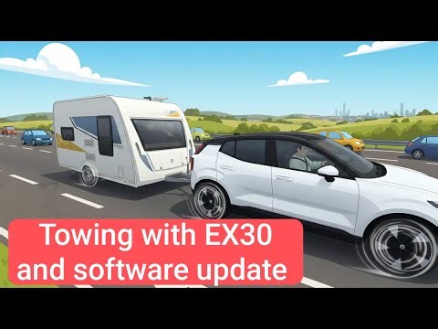 Volvo EX30 Towing is FIXED! New ACC & Trailer Features (Software 1.17.1)