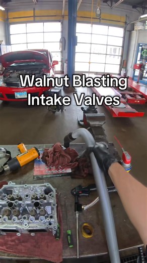 Valve cleaning 🔧 #subaru #engine #mechanic | Sparks.carcare