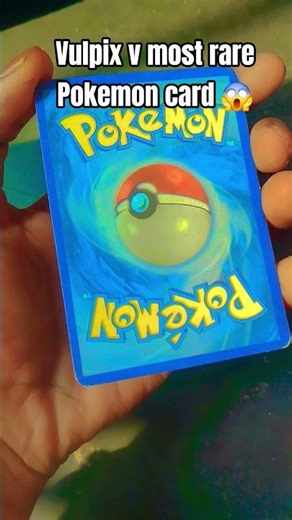 Vulpix v most rare Pokemon card 😱 #filterchallenge #pokemon #effects
