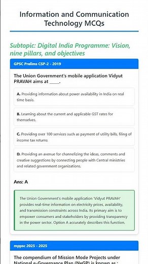 Digital India Programme: Vision, nine pillars, and objectives